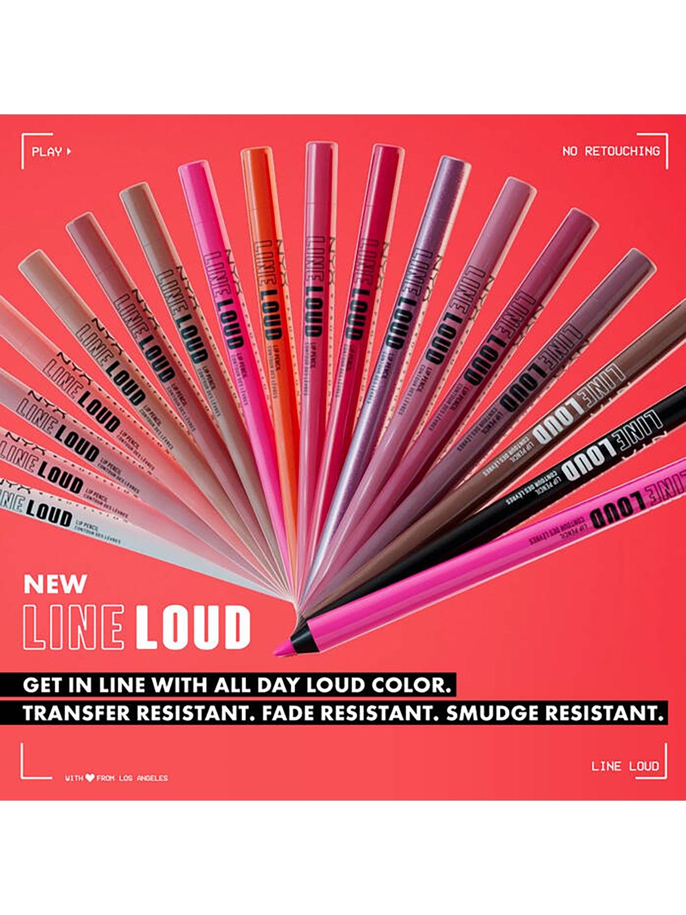 Image 3 of 3 of NYX PROFESSIONAL MAKEUP Longwear Line Loud Matte Lip Liner