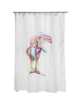 Croydex Steven Brown Hannah Mcwave Shower Curtain