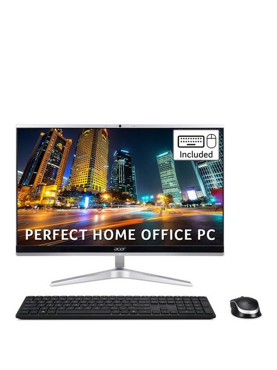 front image of acer-c22-1650-all-in-one-desktop-pc-22in-full-hdnbspintel-core-i5-8gb-ram-256gb-ssd-with-optional-microsoft-365-family-12-months