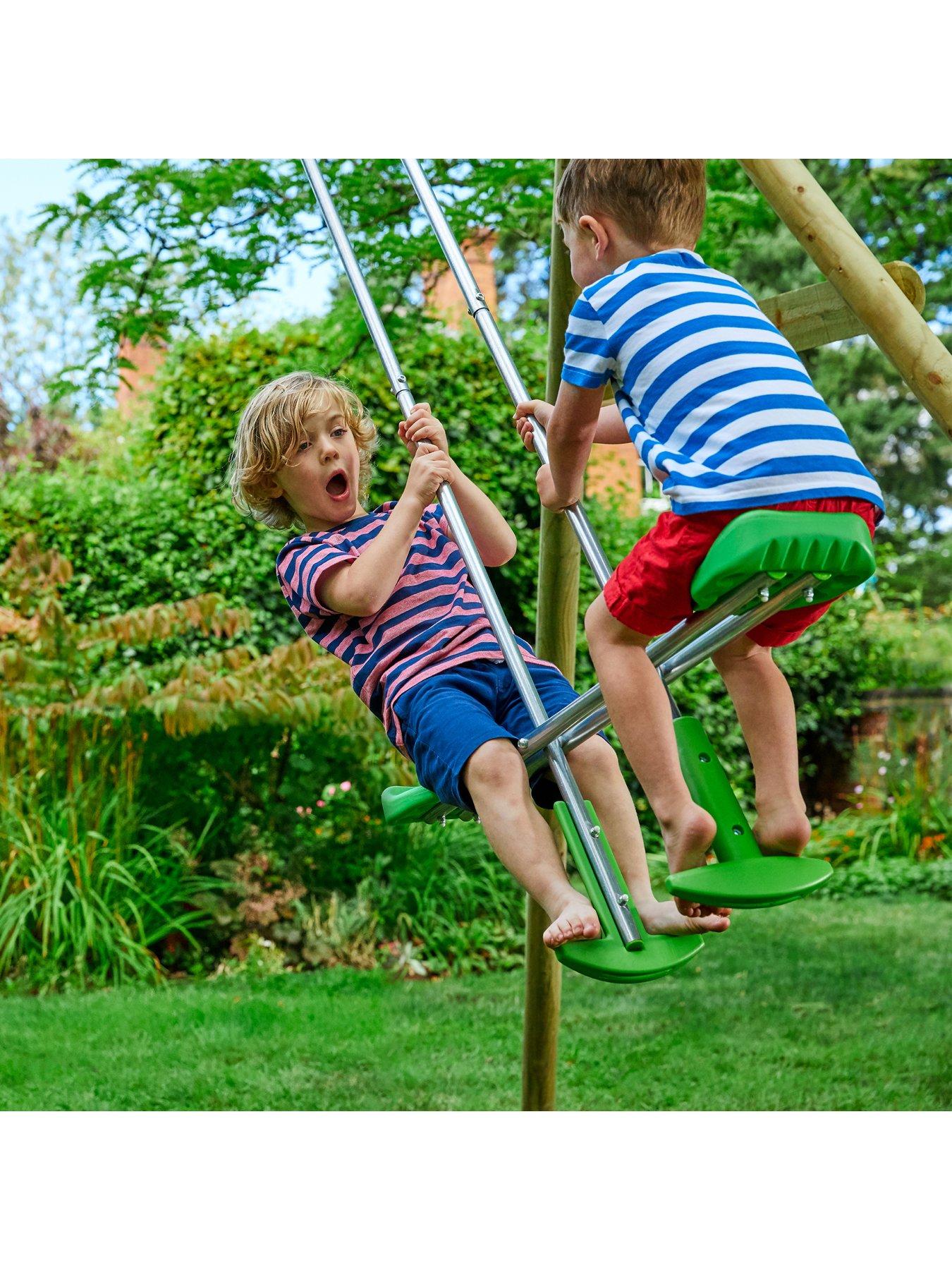 TP Snowdonia Wooden Swing Set Very