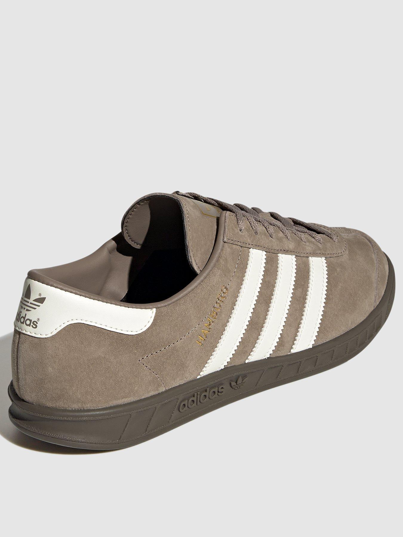 adidas hamburg brown suede