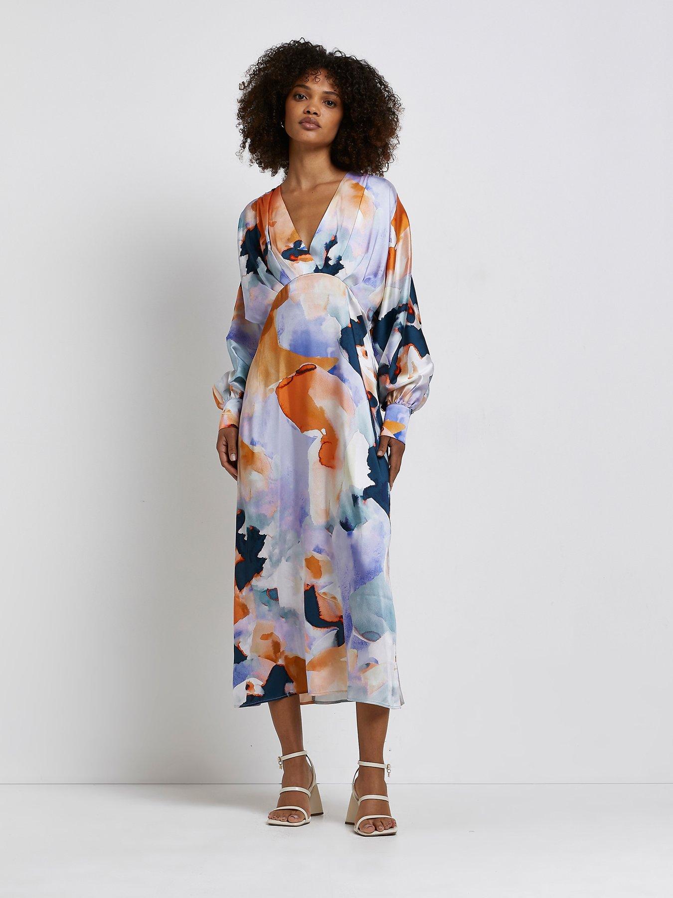 midi abstract dress