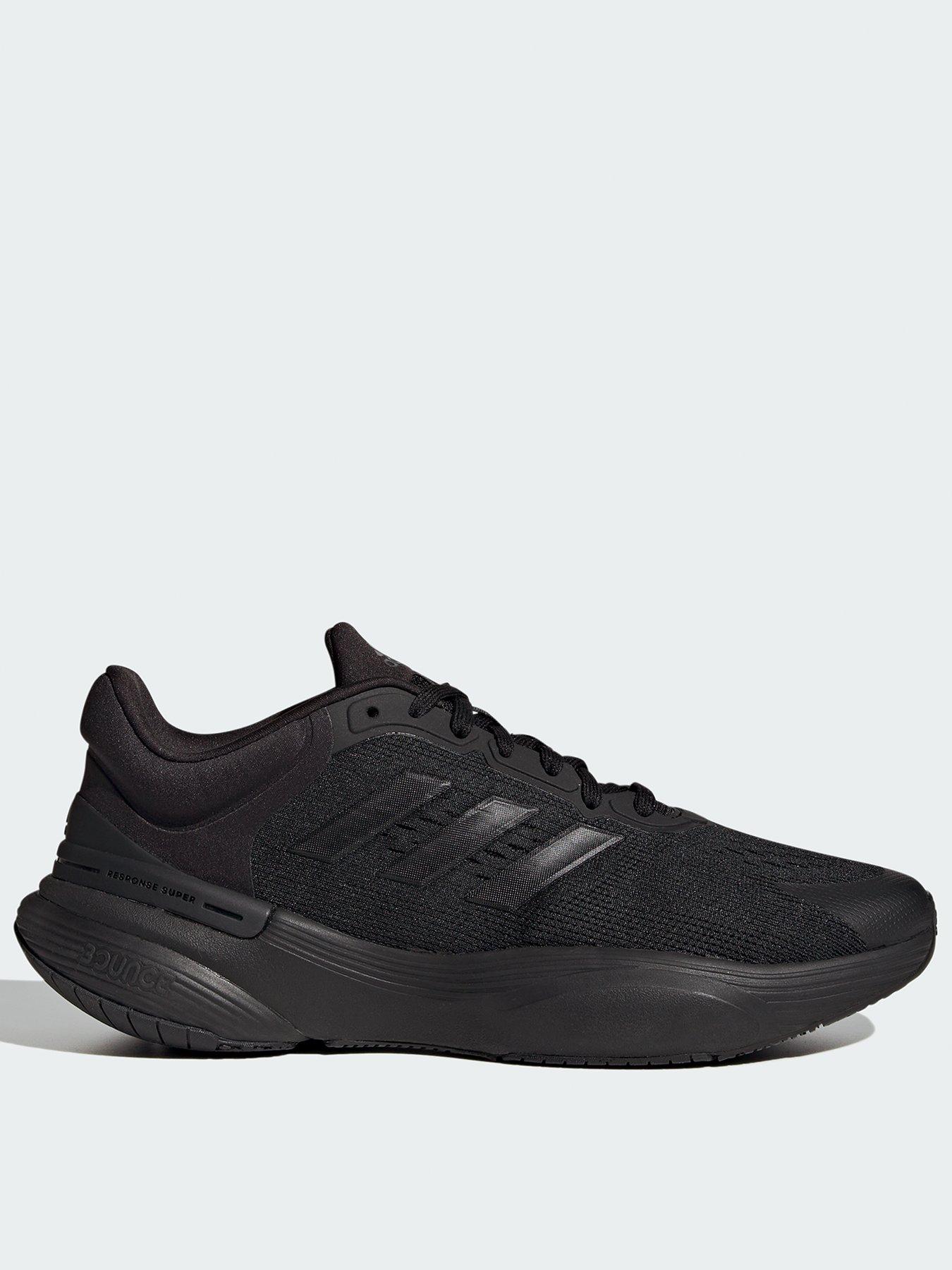 adidas running response super 3.0 trainers in black