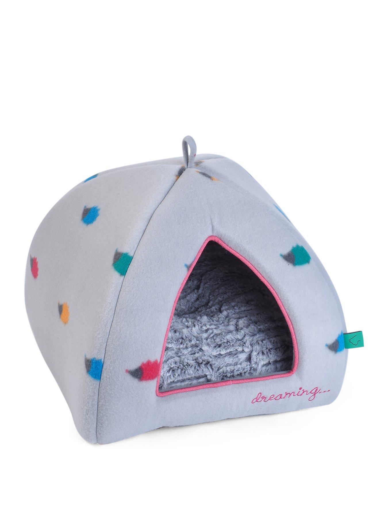 Product photograph of Zoon Hoglets Dreaming Cat Igloo from very.co.uk