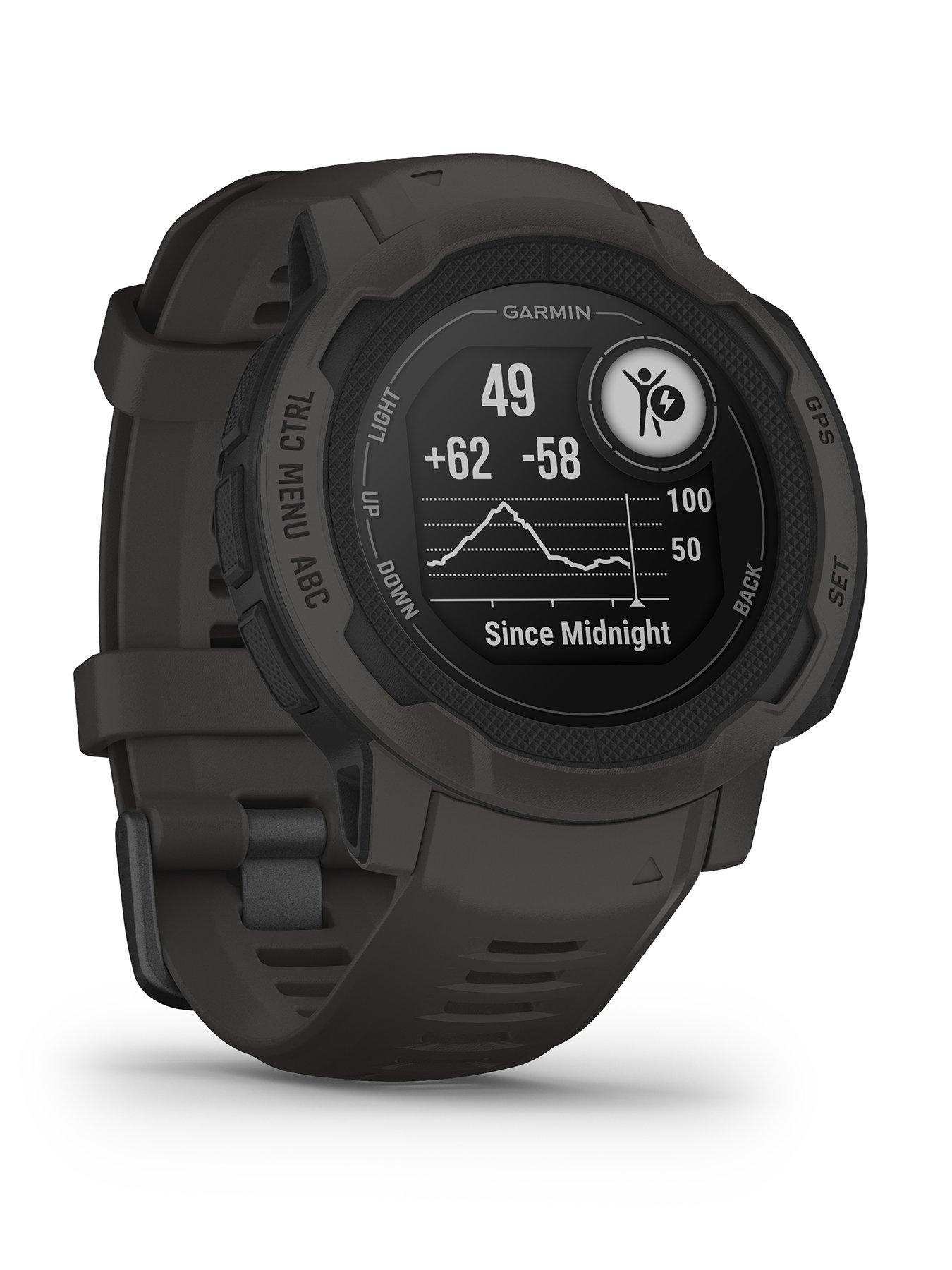 Image 1 of 7 of Garmin Instinct 2 GPS Smartwatch, Graphite