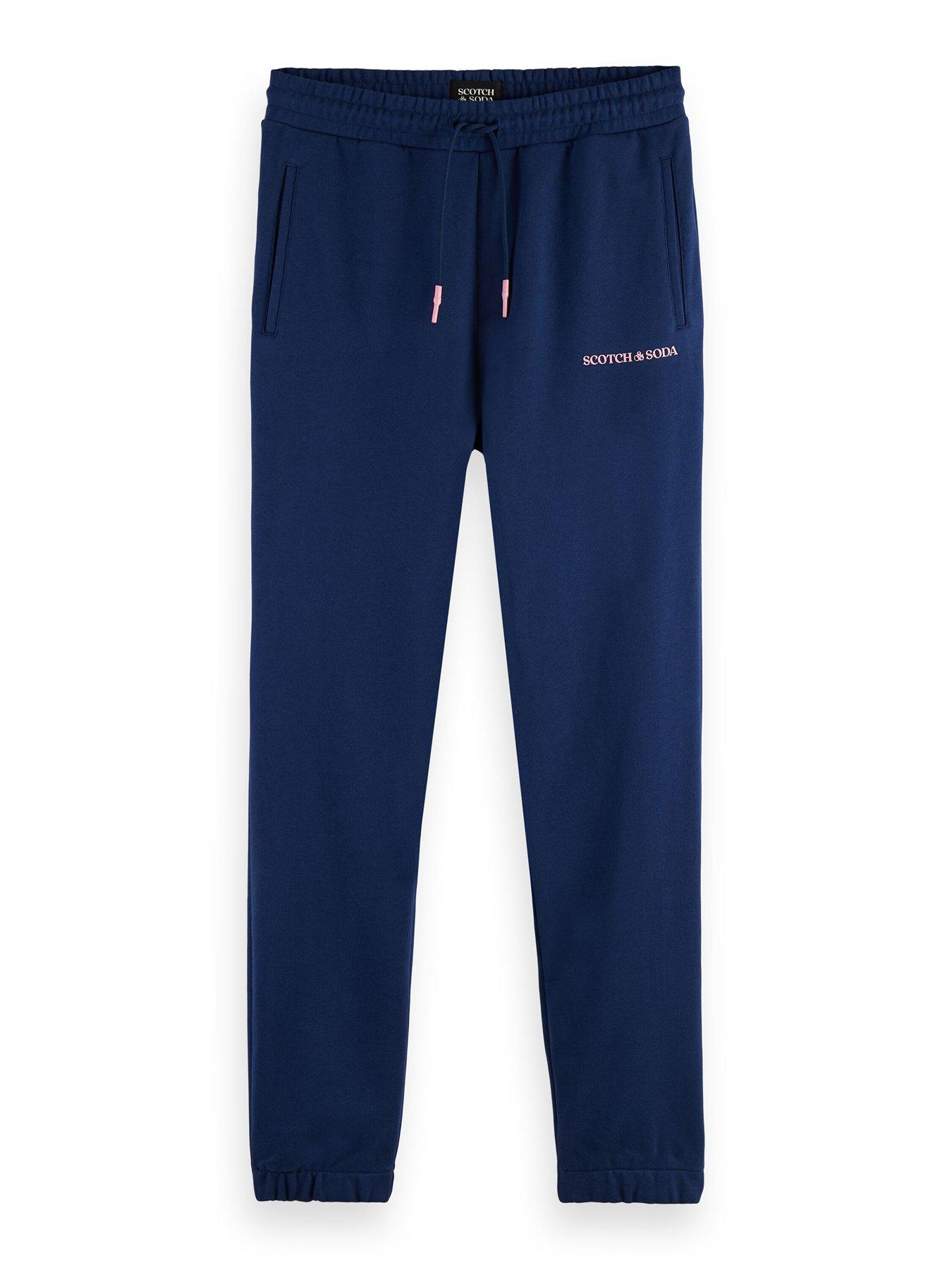 Trousers & Chinos Scotch & Soda Unisex - Jogger Pant In Organic Cotton Sweat Quality
