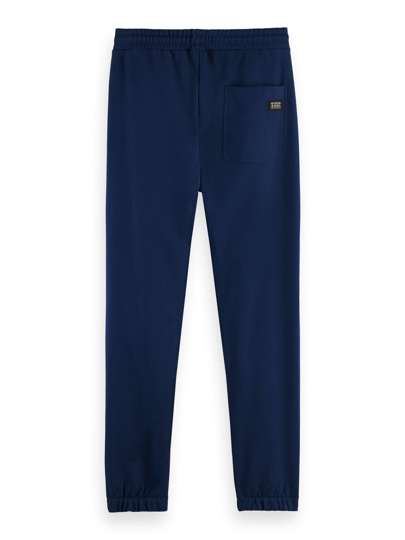 Trousers & Chinos Scotch & Soda Unisex - Jogger Pant In Organic Cotton Sweat Quality