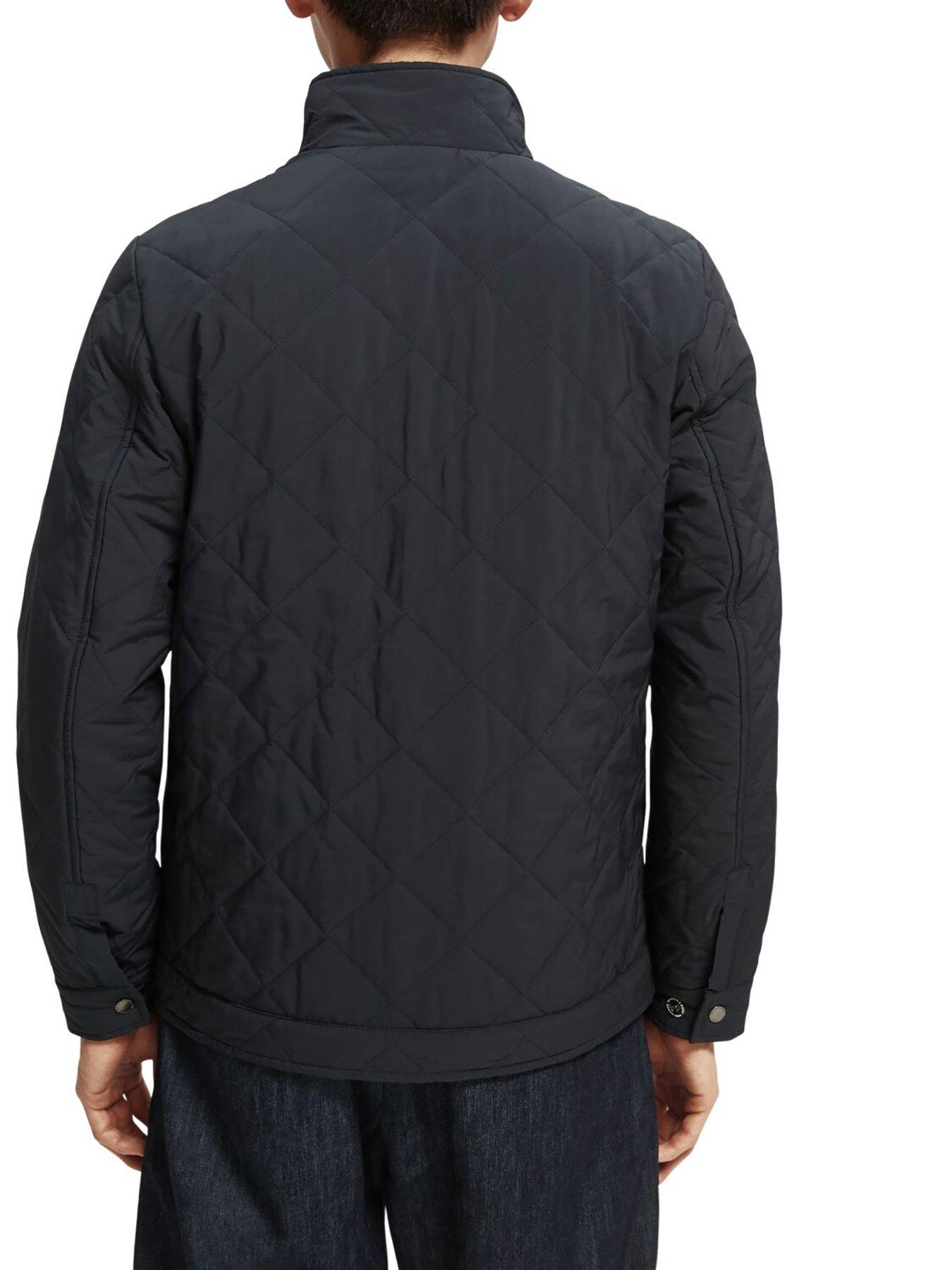 Scotch & Soda Quilted Short Jacket - Night | very.co.uk
