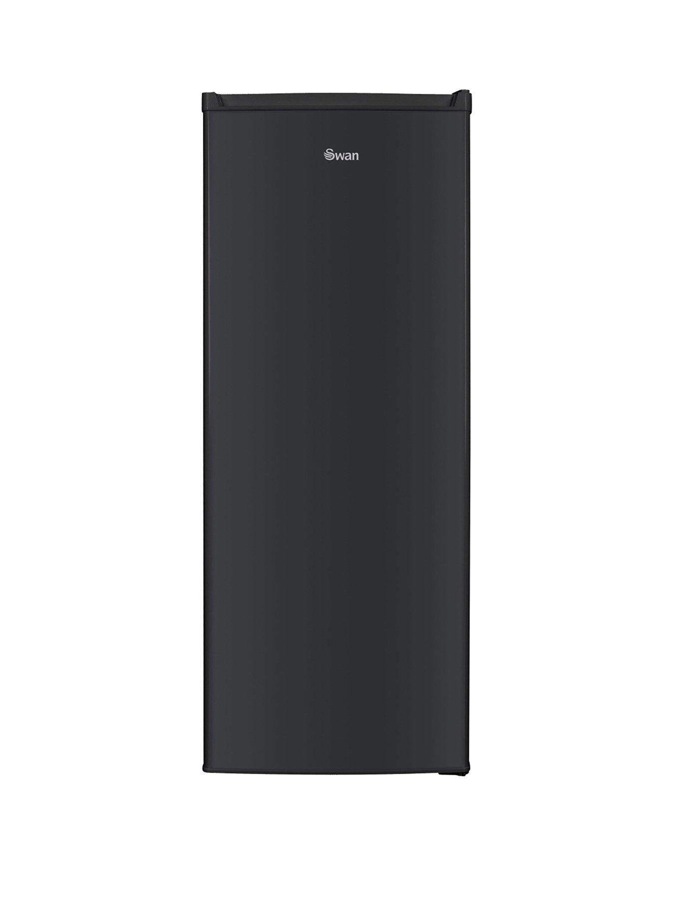 Product photograph of Swan Sr15670b 143cm Tall 55cm Wide Upright Freezer - Black - F Rated from very.co.uk