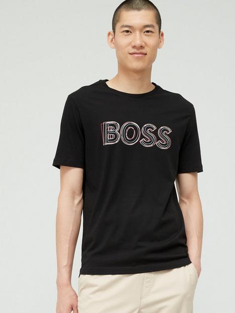 boss-font-1-large-logo-t-shirt-black