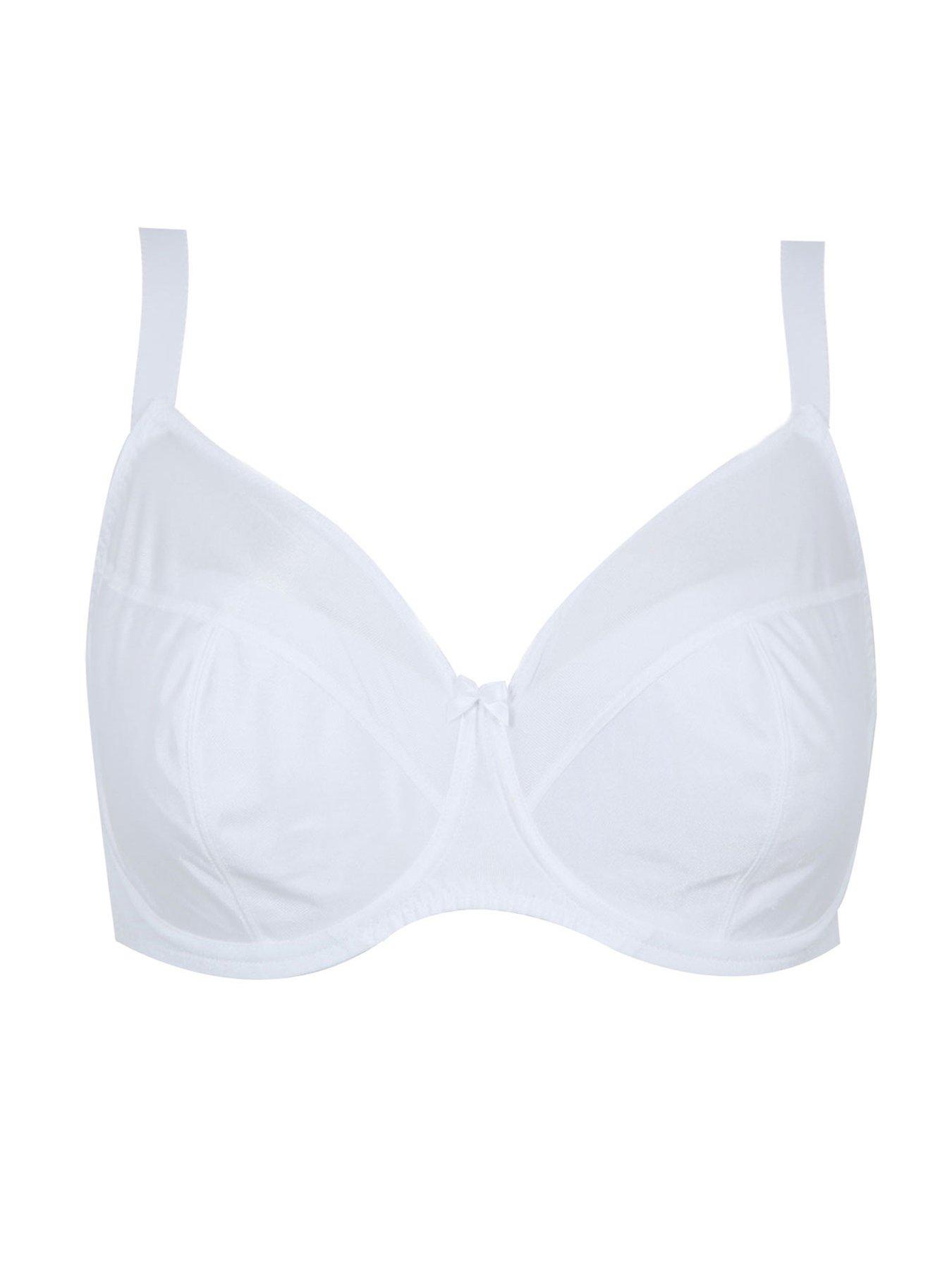 Image 3 of 3 of Yours Classic Underwired Bra White