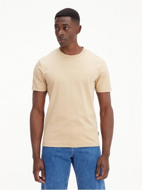 calvin-klein-modern-front-logo-t-shirt-travertine