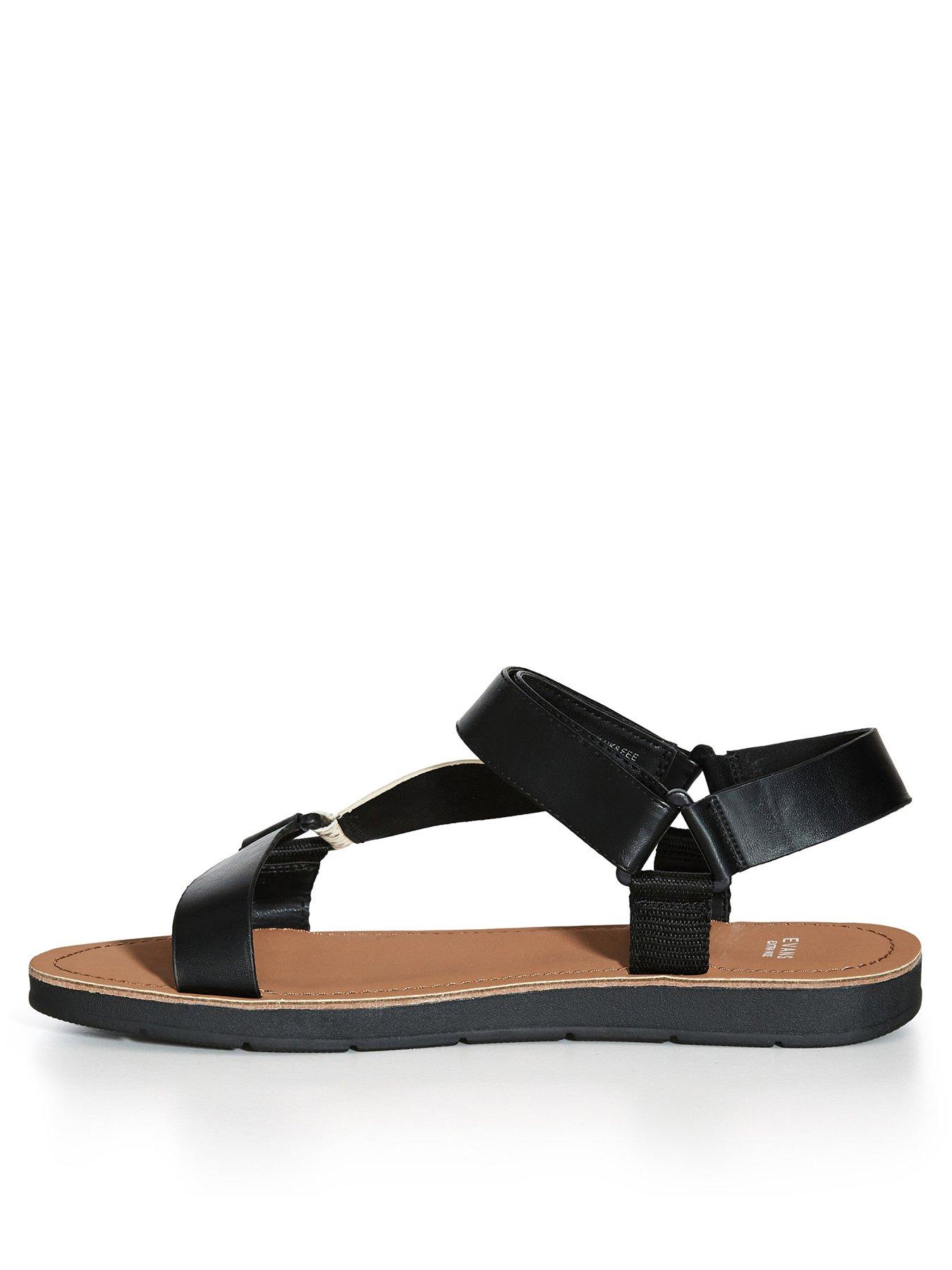 evans shoes sandals