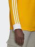  image of adidas-originals-3-stripes-long-sleeve-t-shirt-gold