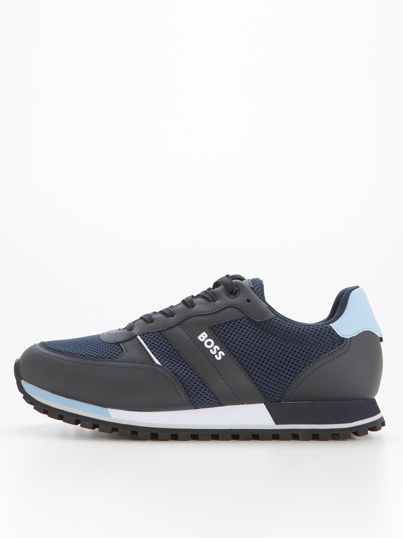 boss parkour trainers dark blue