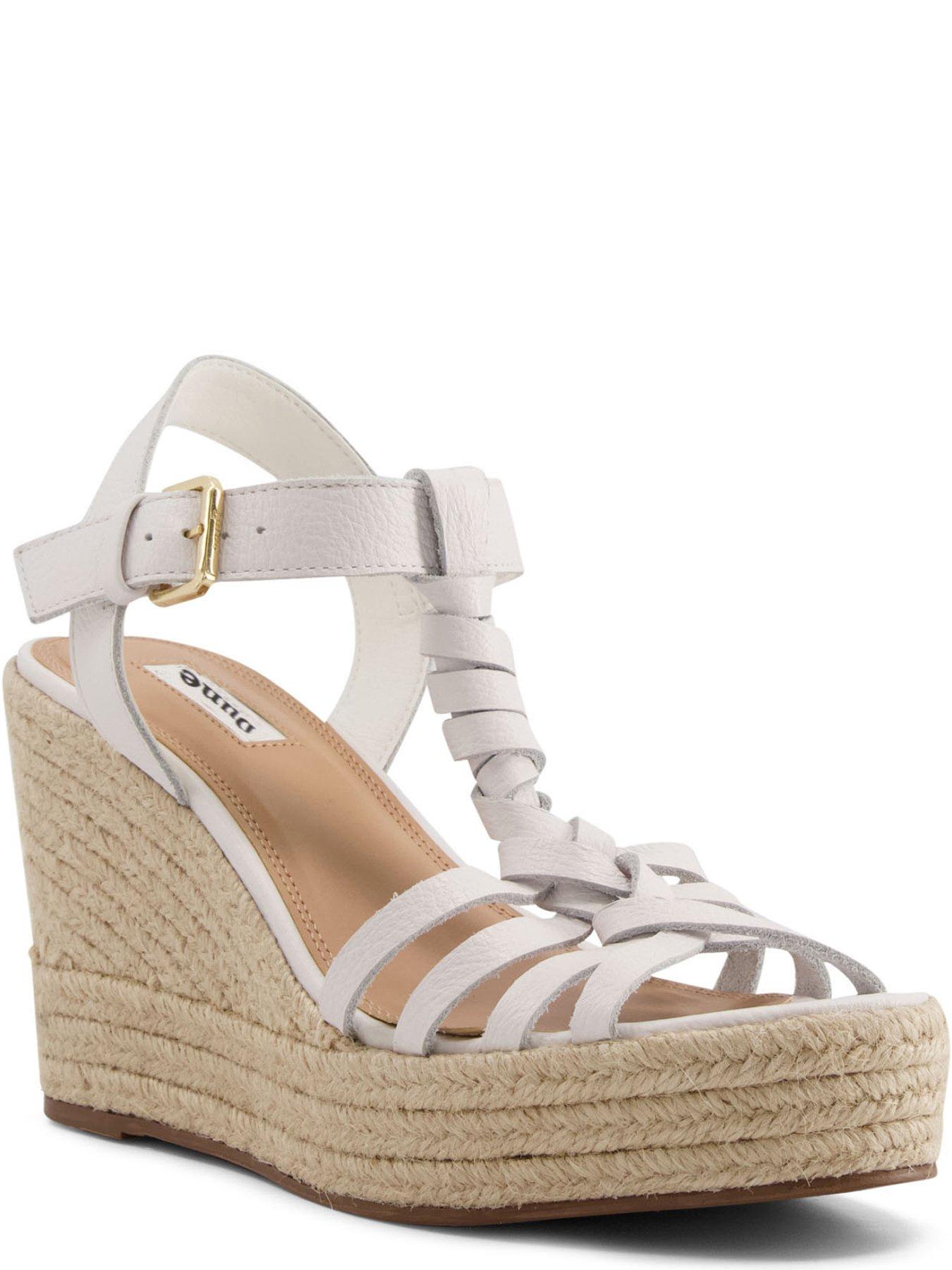 Dune hot sale espadrille wedges