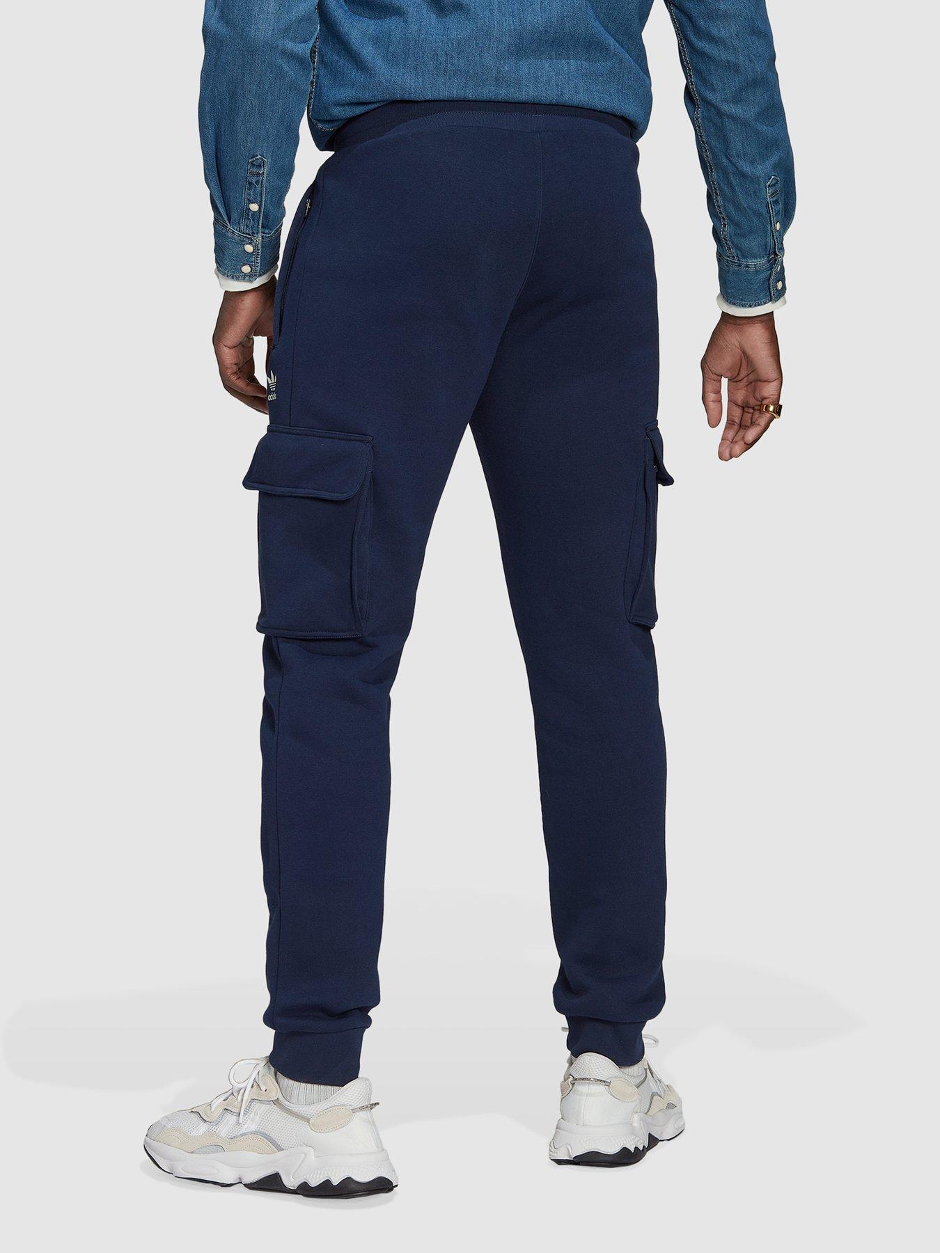 Adidas Originals Essentials Cargo Pants - Indigo - Size 2XL - Men