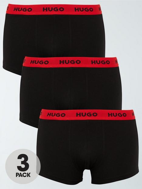 hugo-bodywearnbsptrunks-3-packnbsp--black