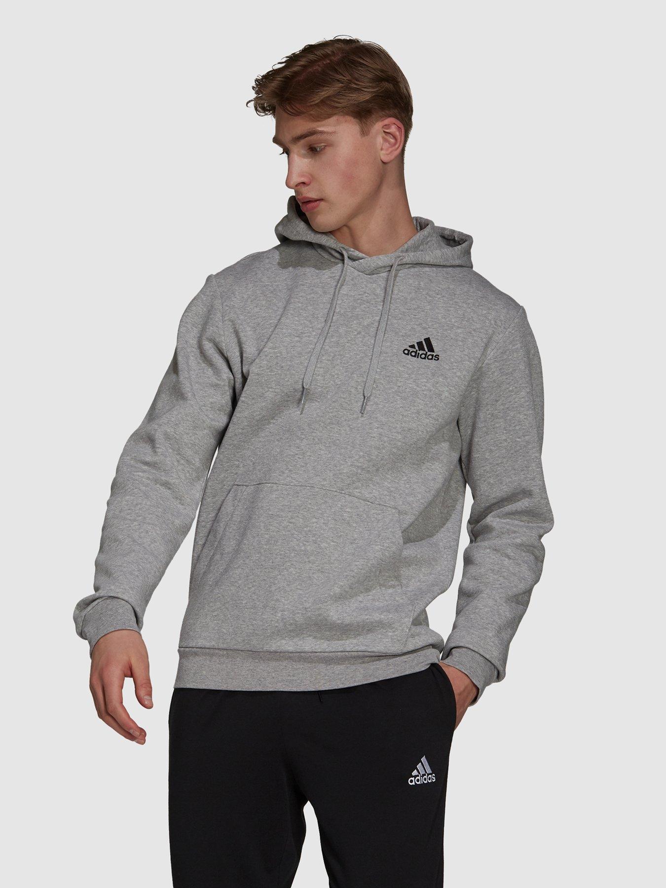 Dark grey outlet adidas hoodie