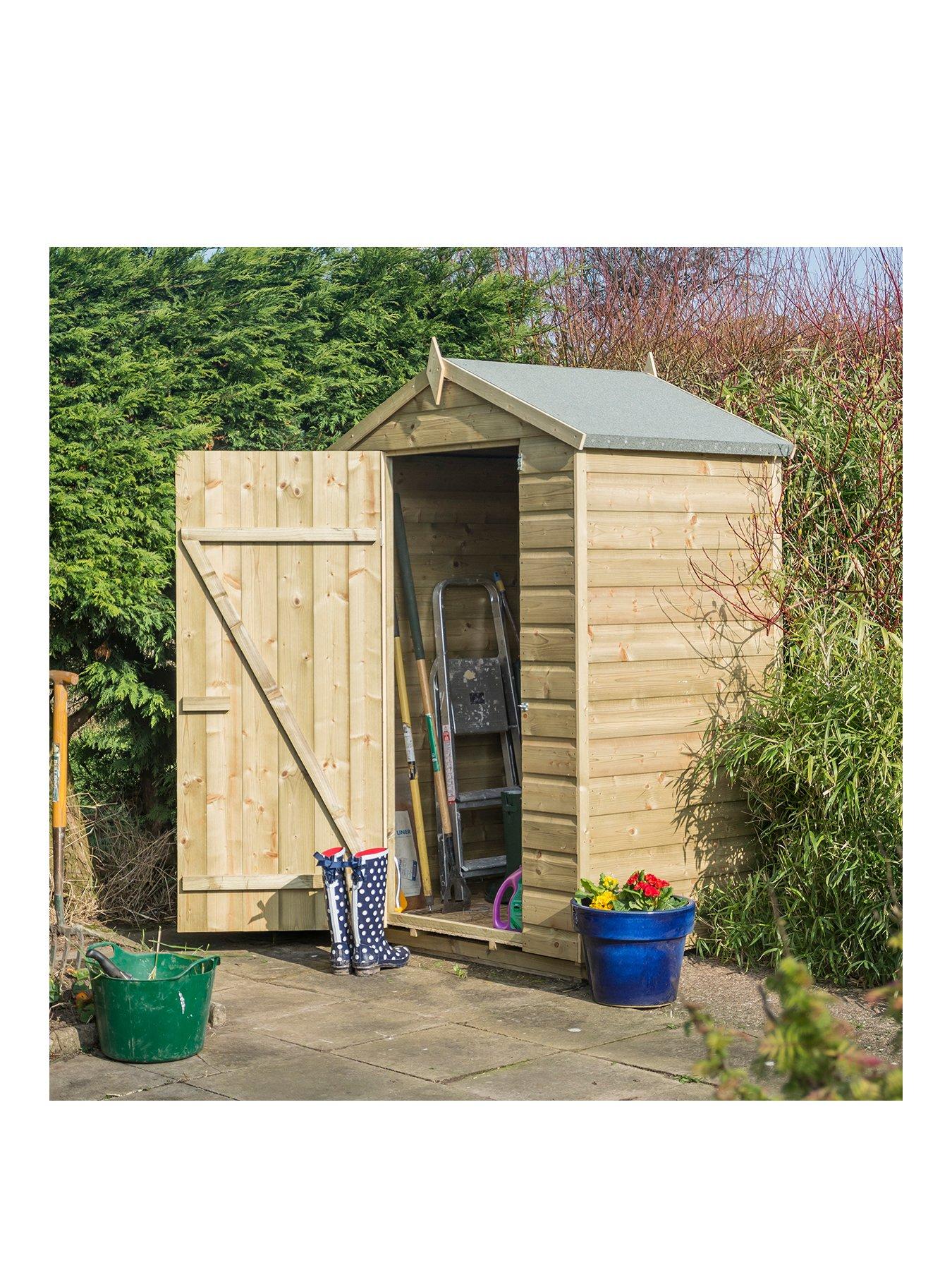 Product photograph of Rowlinson Oxford 4x3 Shed from very.co.uk