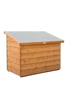 Product photograph of Rowlinson Shiplap Patio Chest from very.co.uk