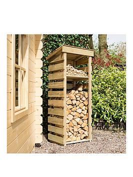 Product photograph of Rowlinson Narrow Log Store from very.co.uk