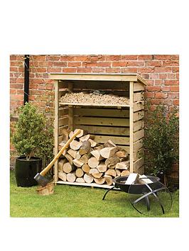 Product photograph of Rowlinson Small Log Store from very.co.uk