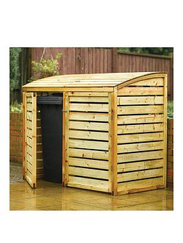 Product photograph of Rowlinson Double Bin Store from very.co.uk