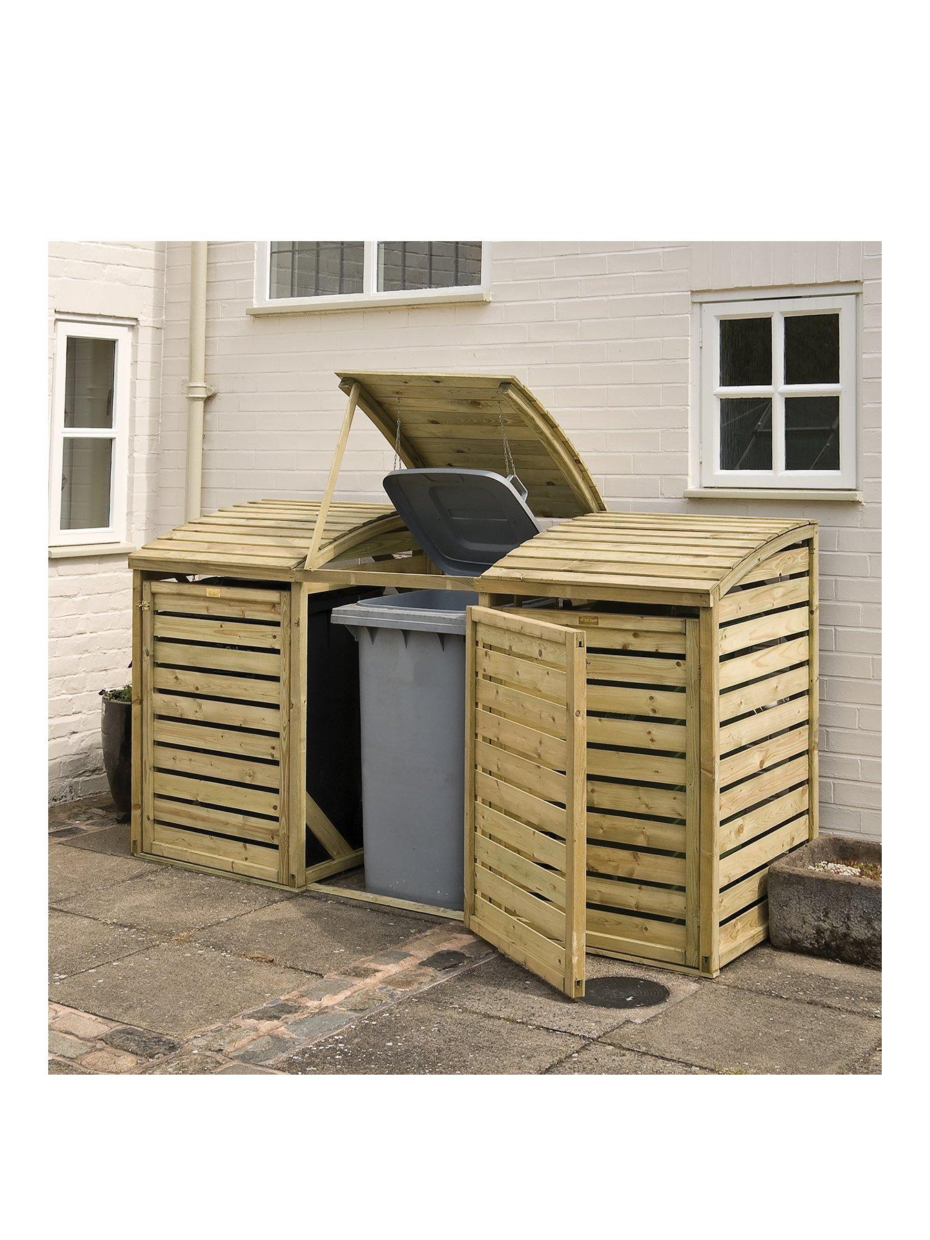 Rowlinson Triple Bin Store | Very.co.uk