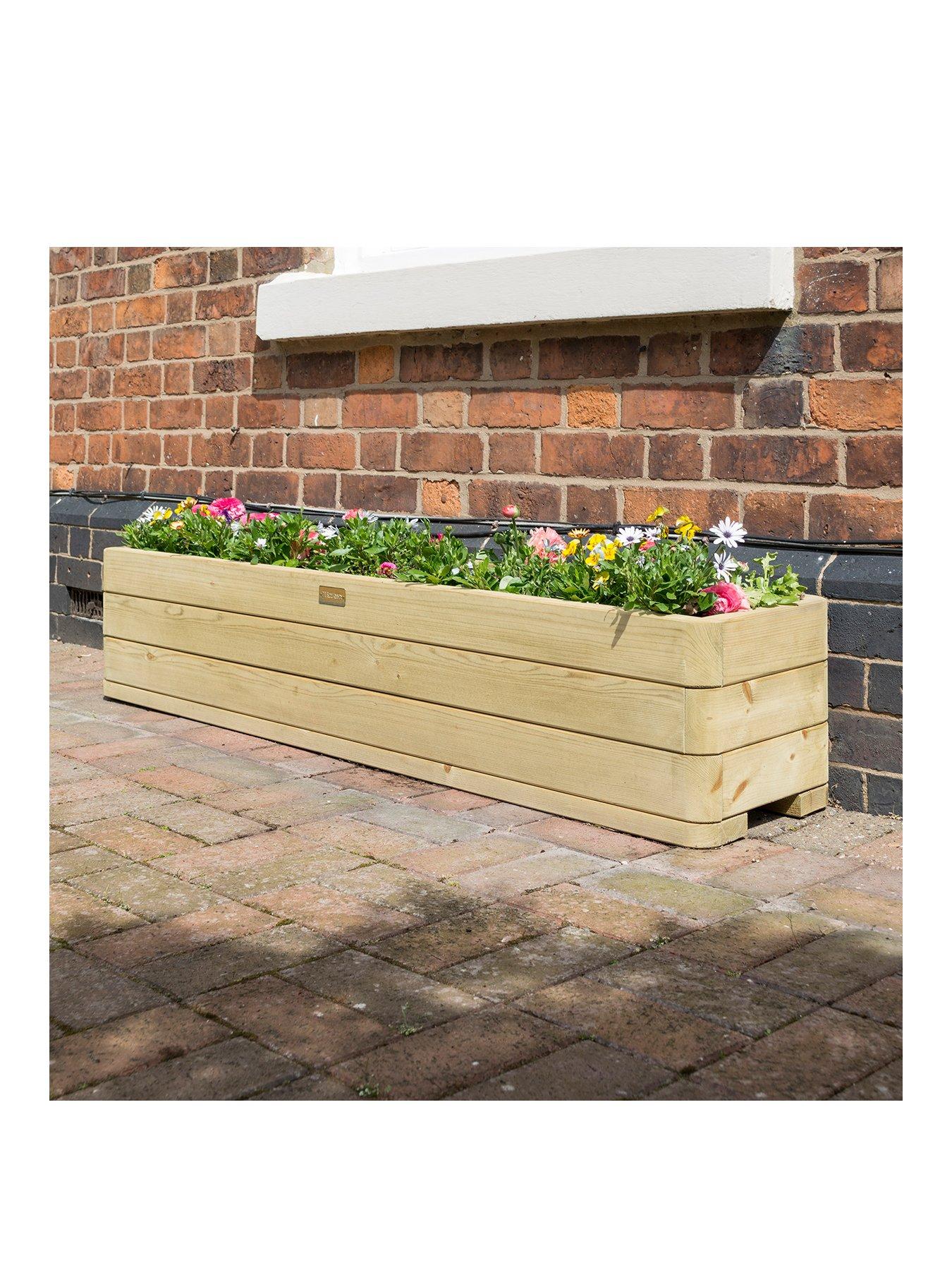 Rowlinson Marberry Trough Planter 1.5m