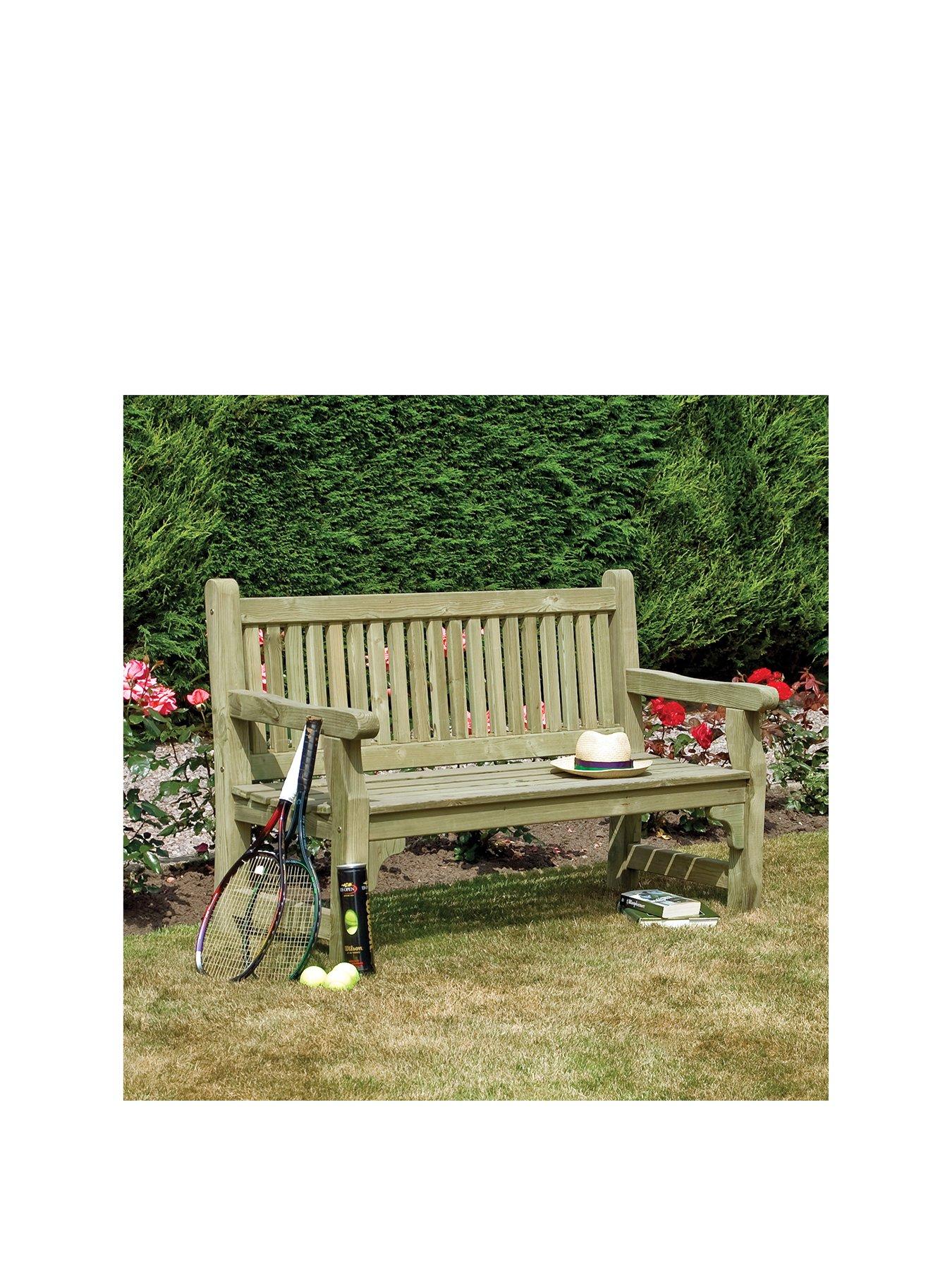 Product photograph of Rowlinson Softwood Bench from very.co.uk