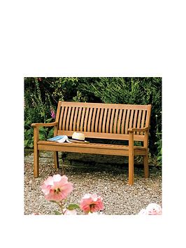Product photograph of Rowlinson Willington 1 2m Garden Bench from very.co.uk