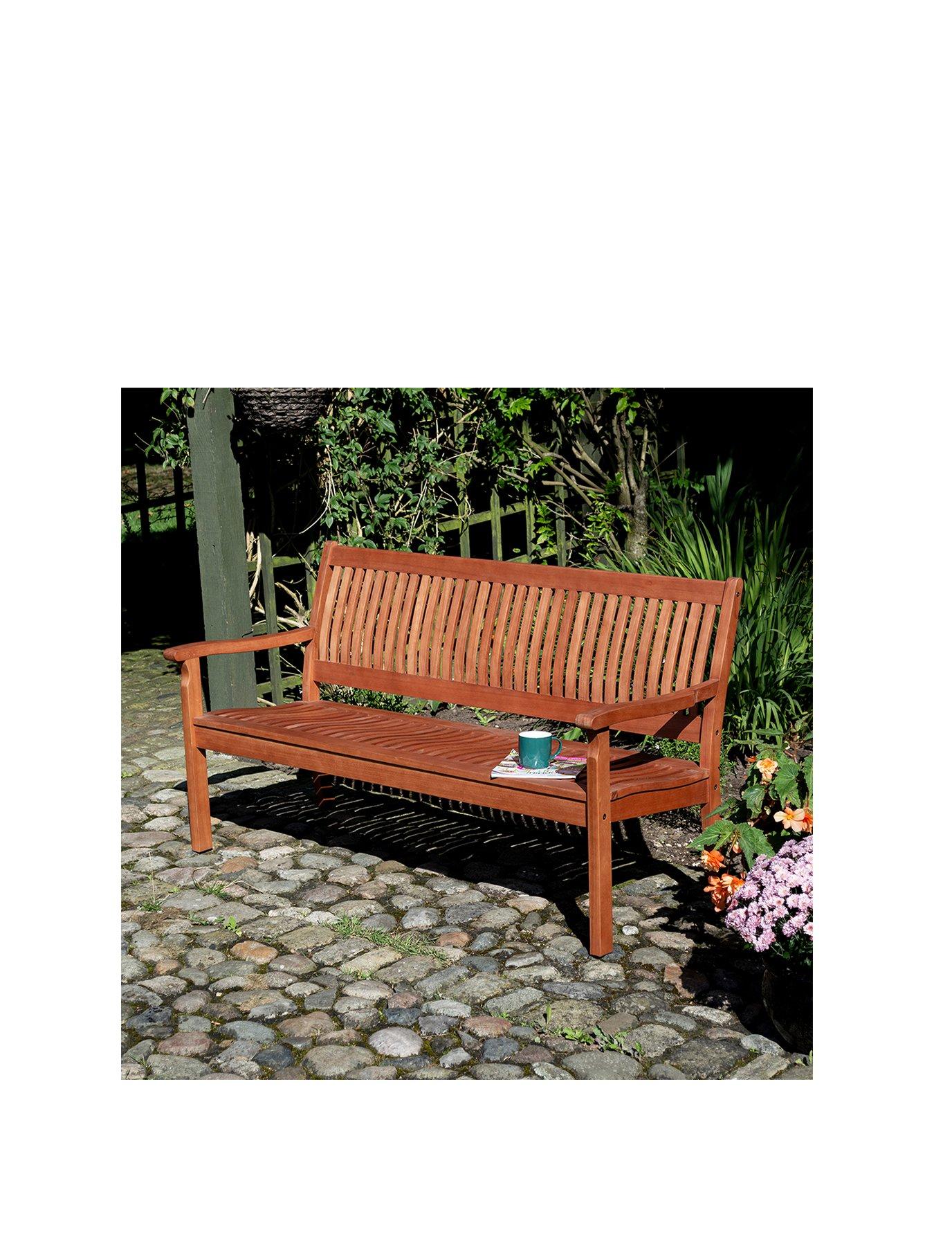 Product photograph of Rowlinson Willington 1 5m Bench from very.co.uk