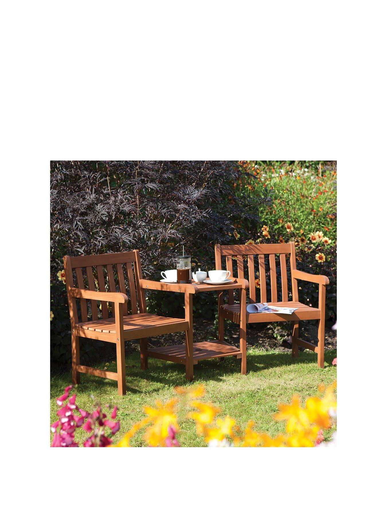 Heavy Duty Pressure Treated Thistleton Wooden Outdoor Companion Seat 