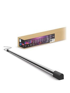 Product photograph of Philips Hue Play Gradient Light Tube Lrg Black Eu Uk from very.co.uk