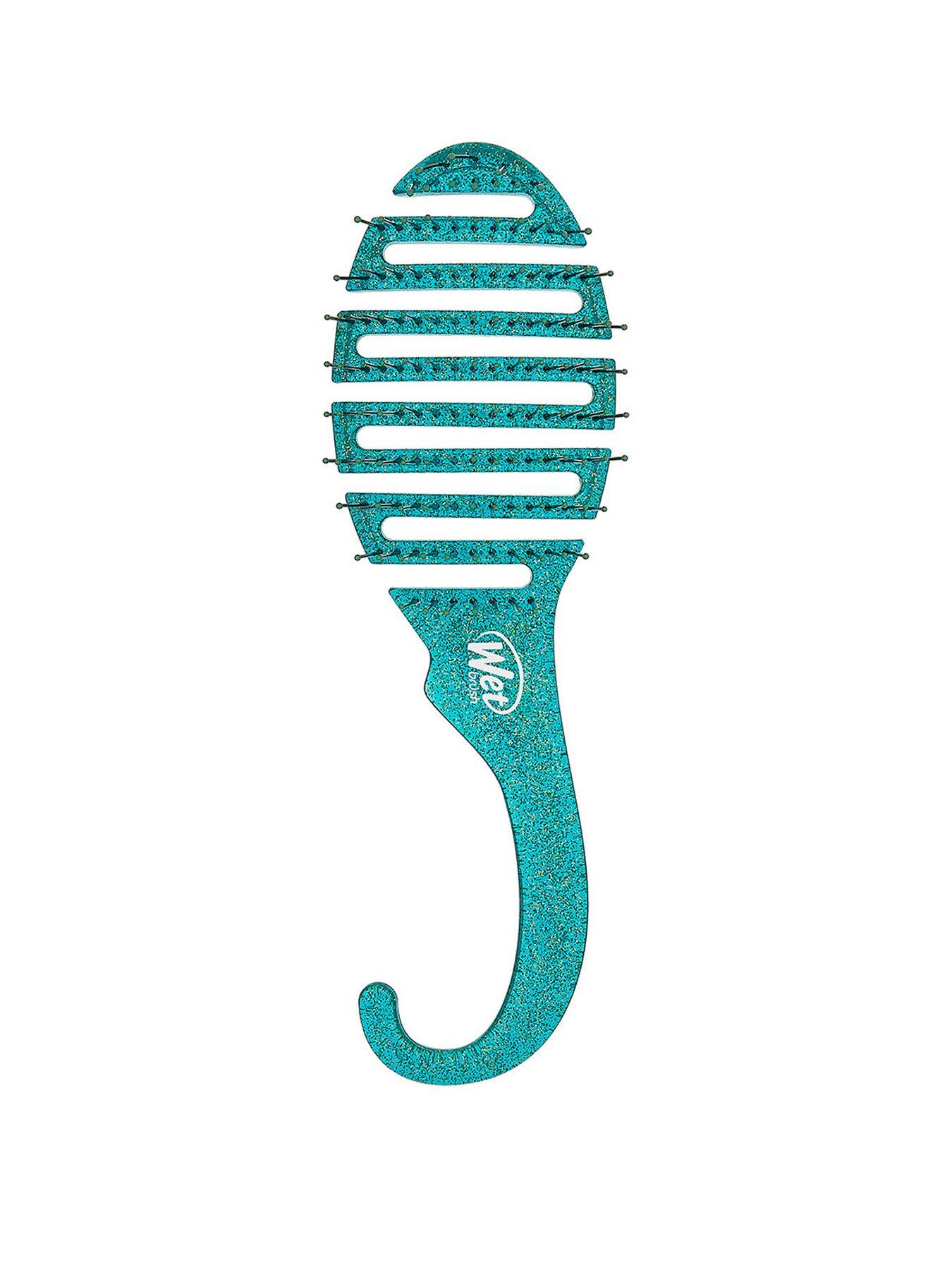 wetbrush-teal-glitter-shower-detangler