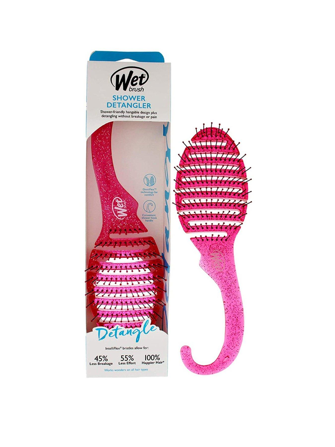 Image 1 of 1 of WetBrush Pink Glitter Shower Detangler