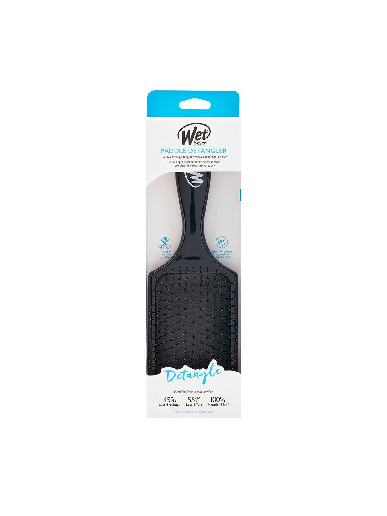 Image 4 of 5 of WetBrush Paddle Detangler Black