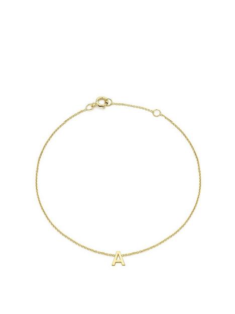 love-gold-9ct-yellow-gold-initial-bracelet