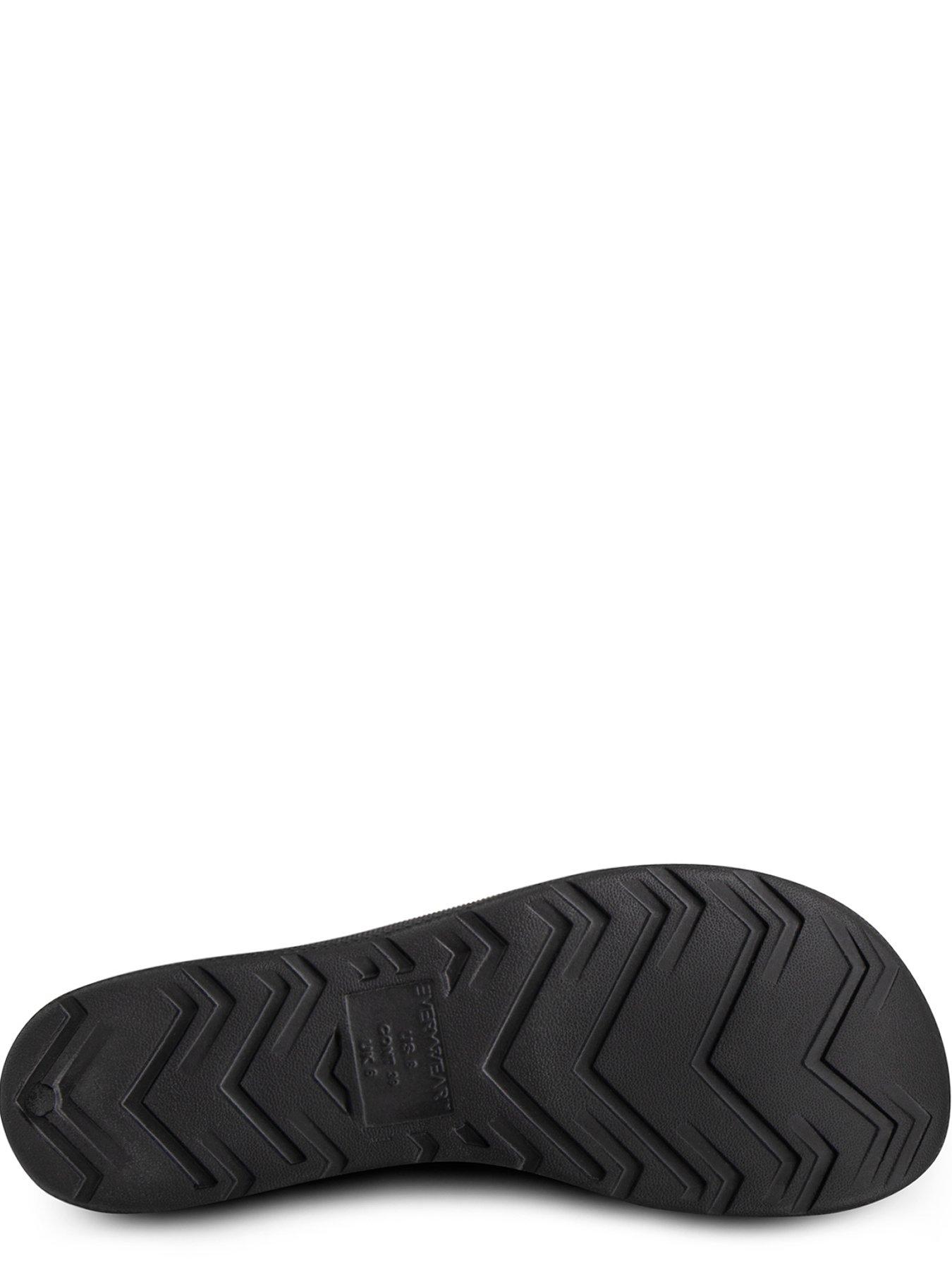 Image 5 of 5 of TOTES Ladies Solbounce Double Strap Slide Sandals - Black