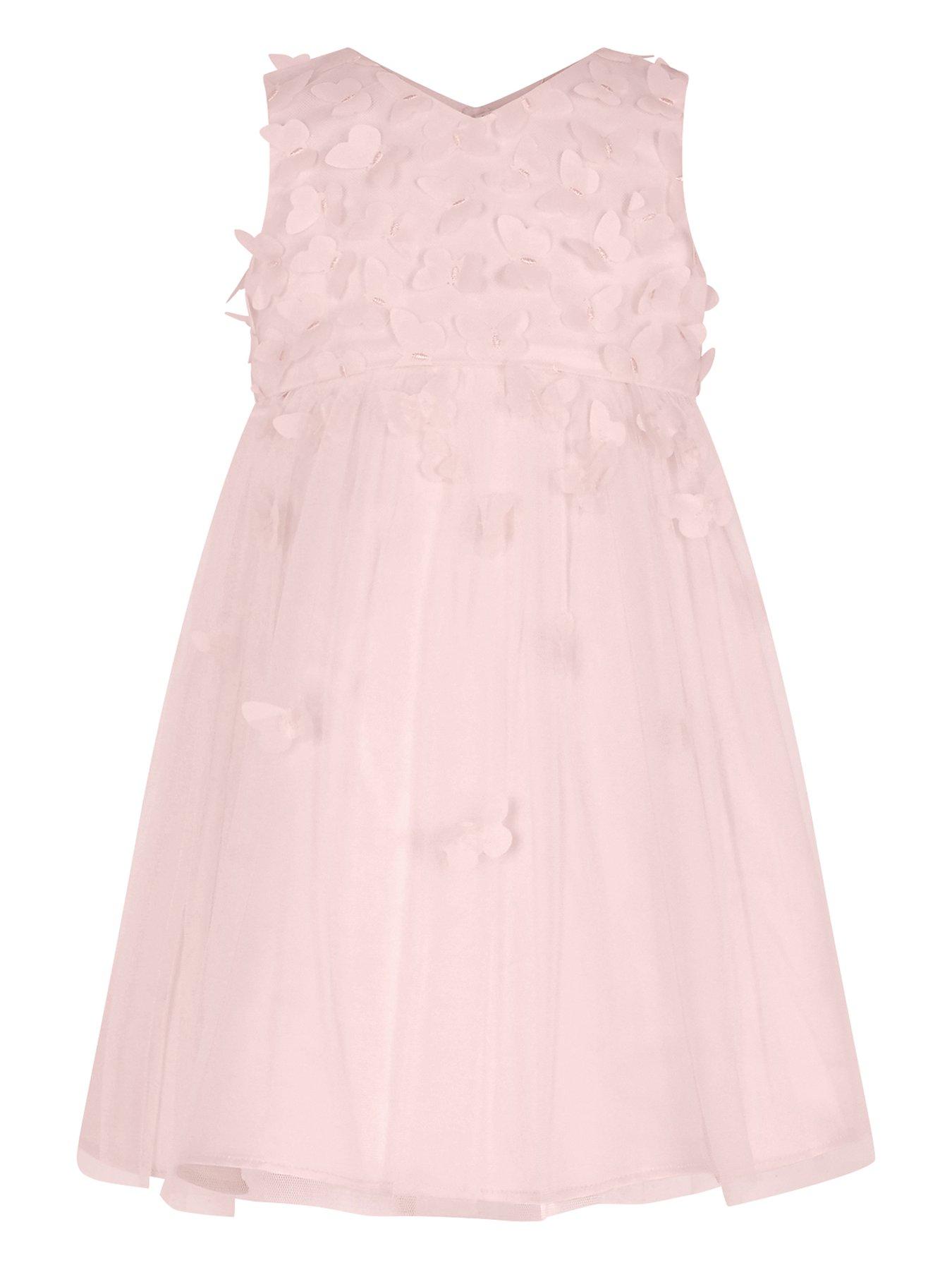 Occasion & wear Baby Girls Bella Butterfly 3d Dress - Pink