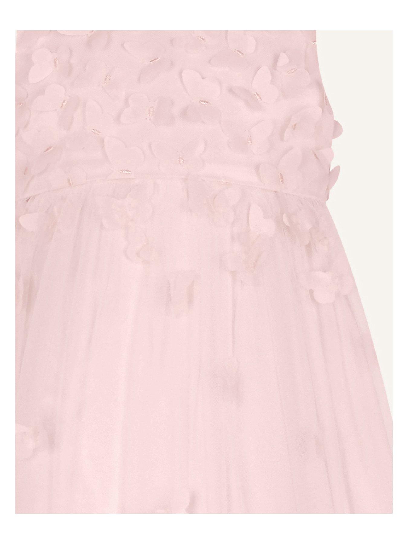 Occasion & wear Baby Girls Bella Butterfly 3d Dress - Pink