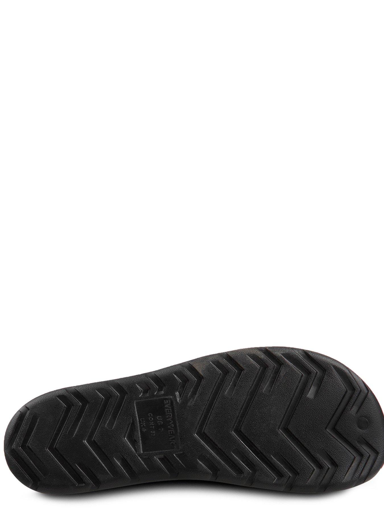 Image 5 of 5 of TOTES Ladies Solbounce With Toe Post Sandals - Black