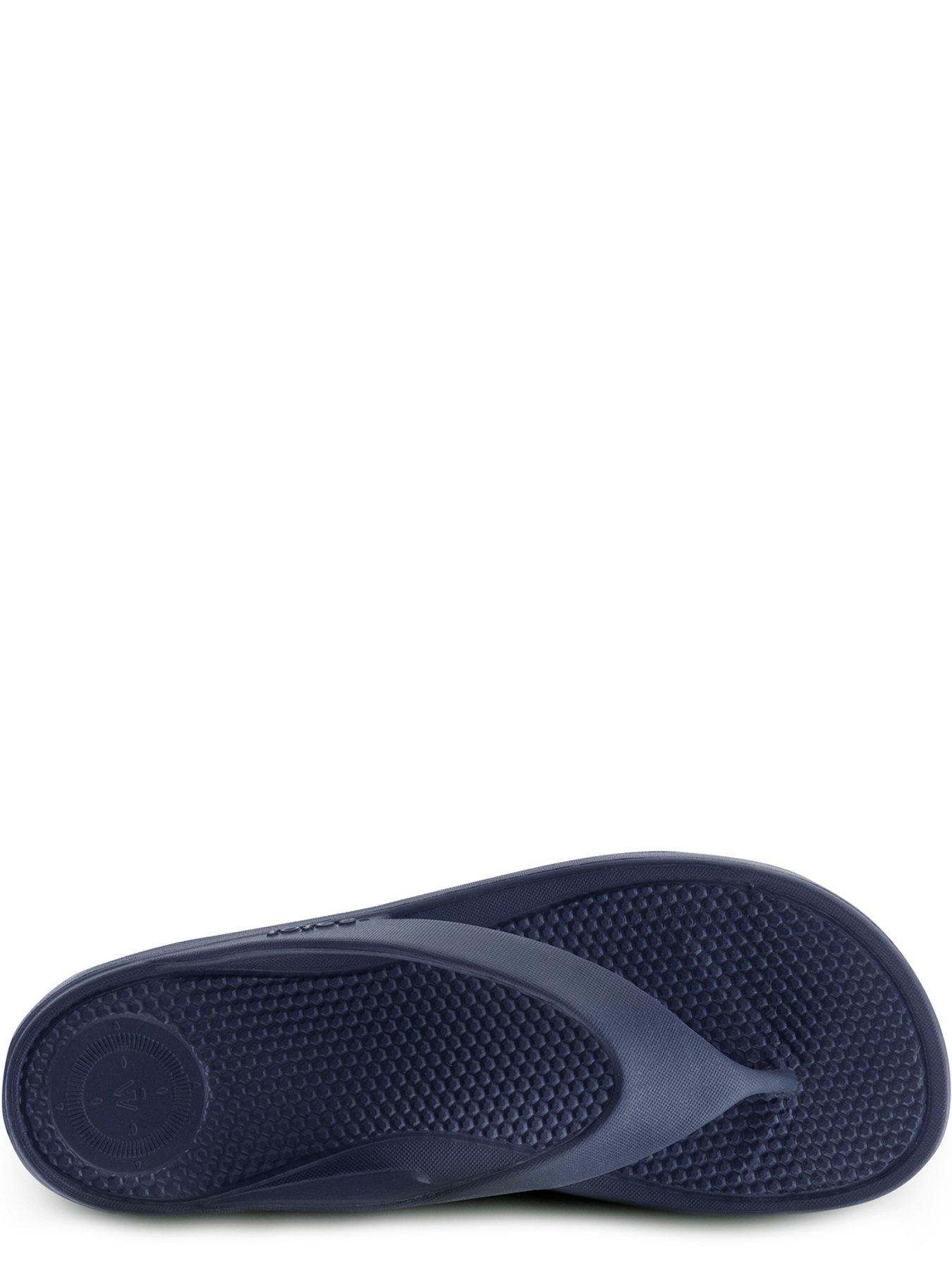 Image 4 of 5 of TOTES Ladies Solbounce with Toe Post Sandals - Navy