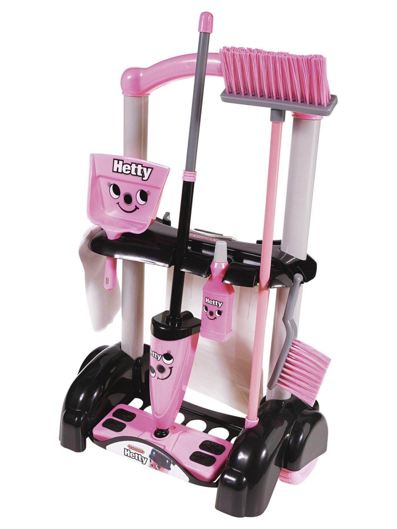 children's cleaning trolley with hoover
