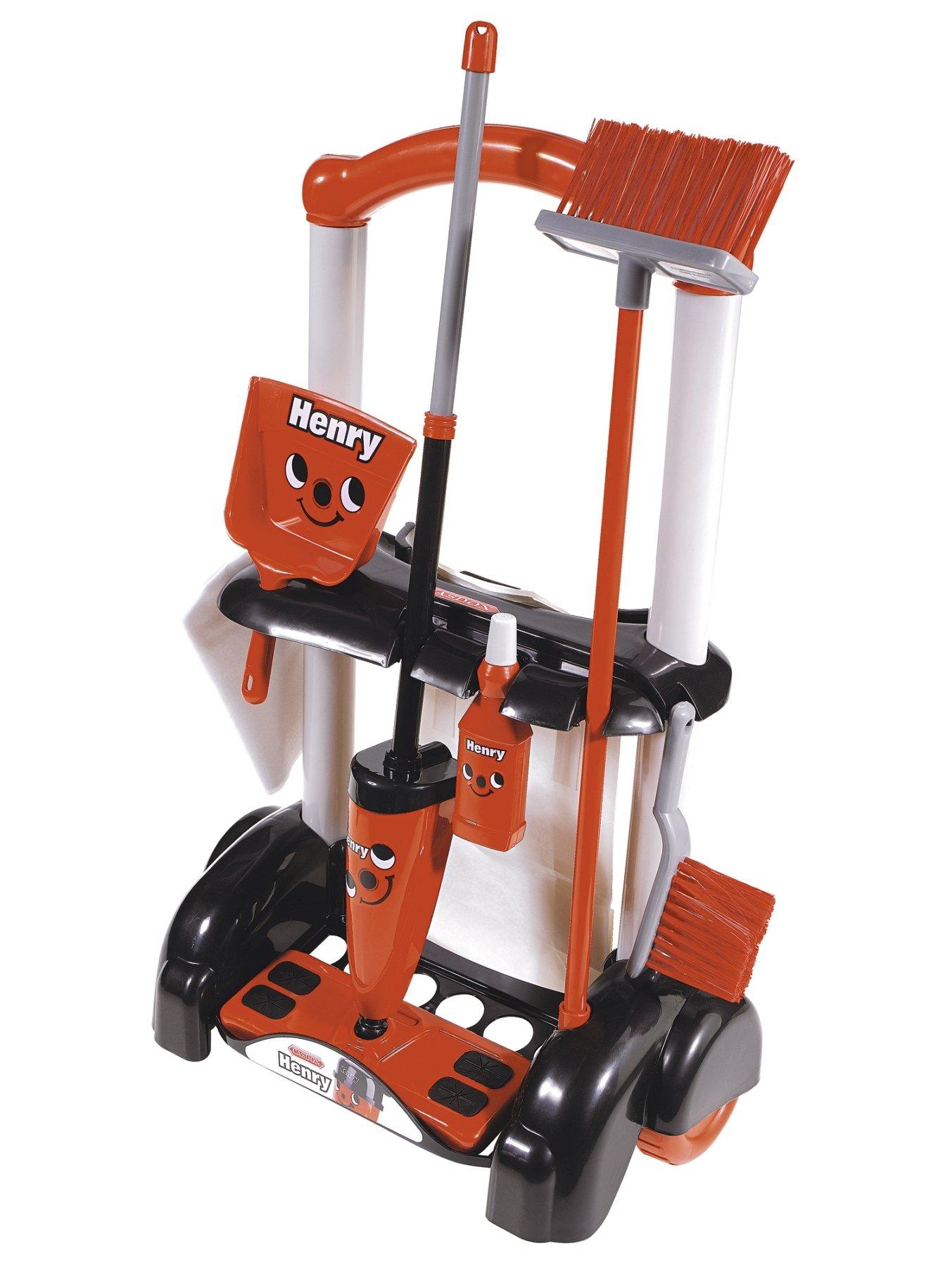 henry toy cleaning trolley