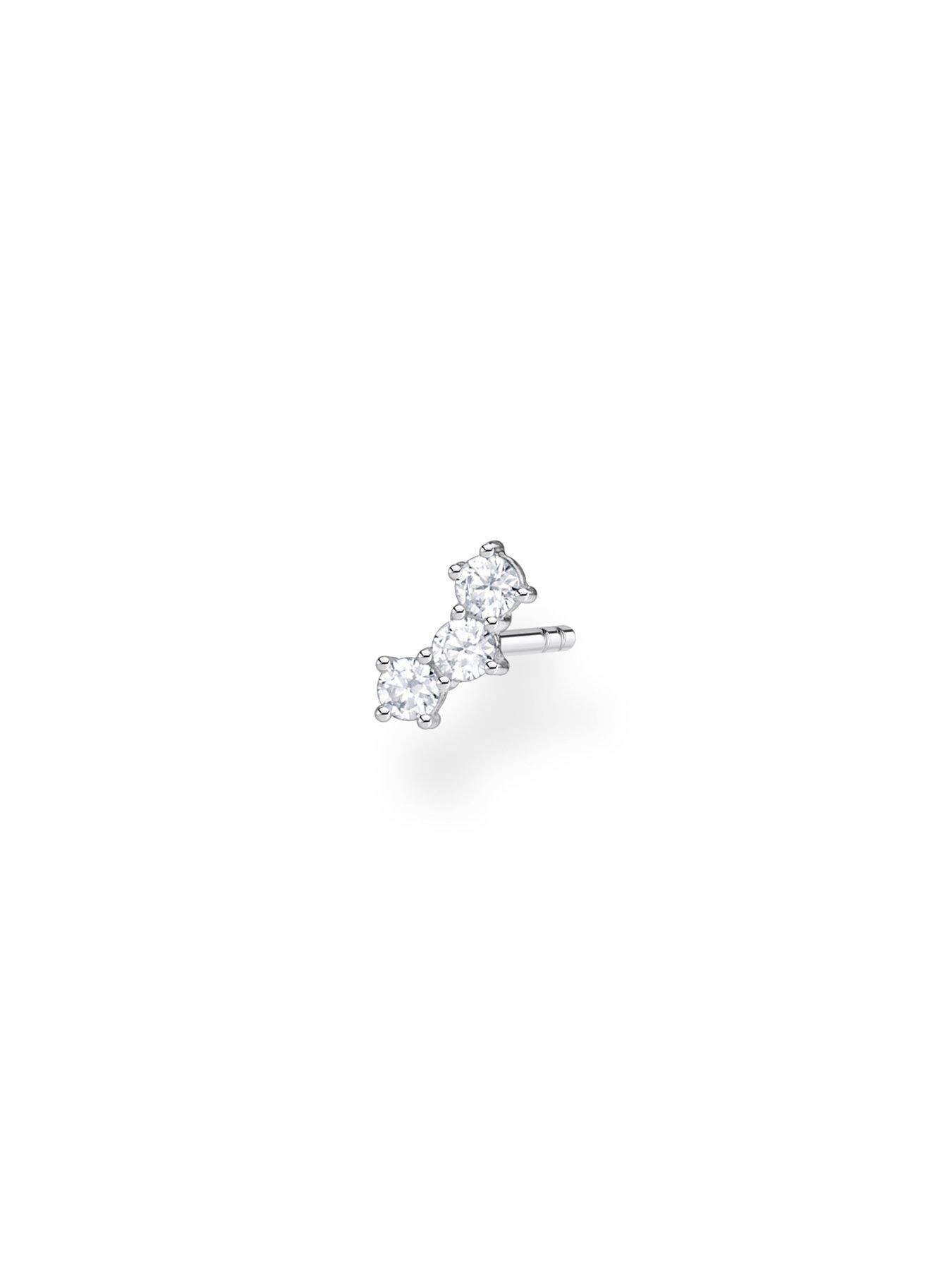 Image 3 of 4 of Thomas Sabo Cluster Single Ear Stud