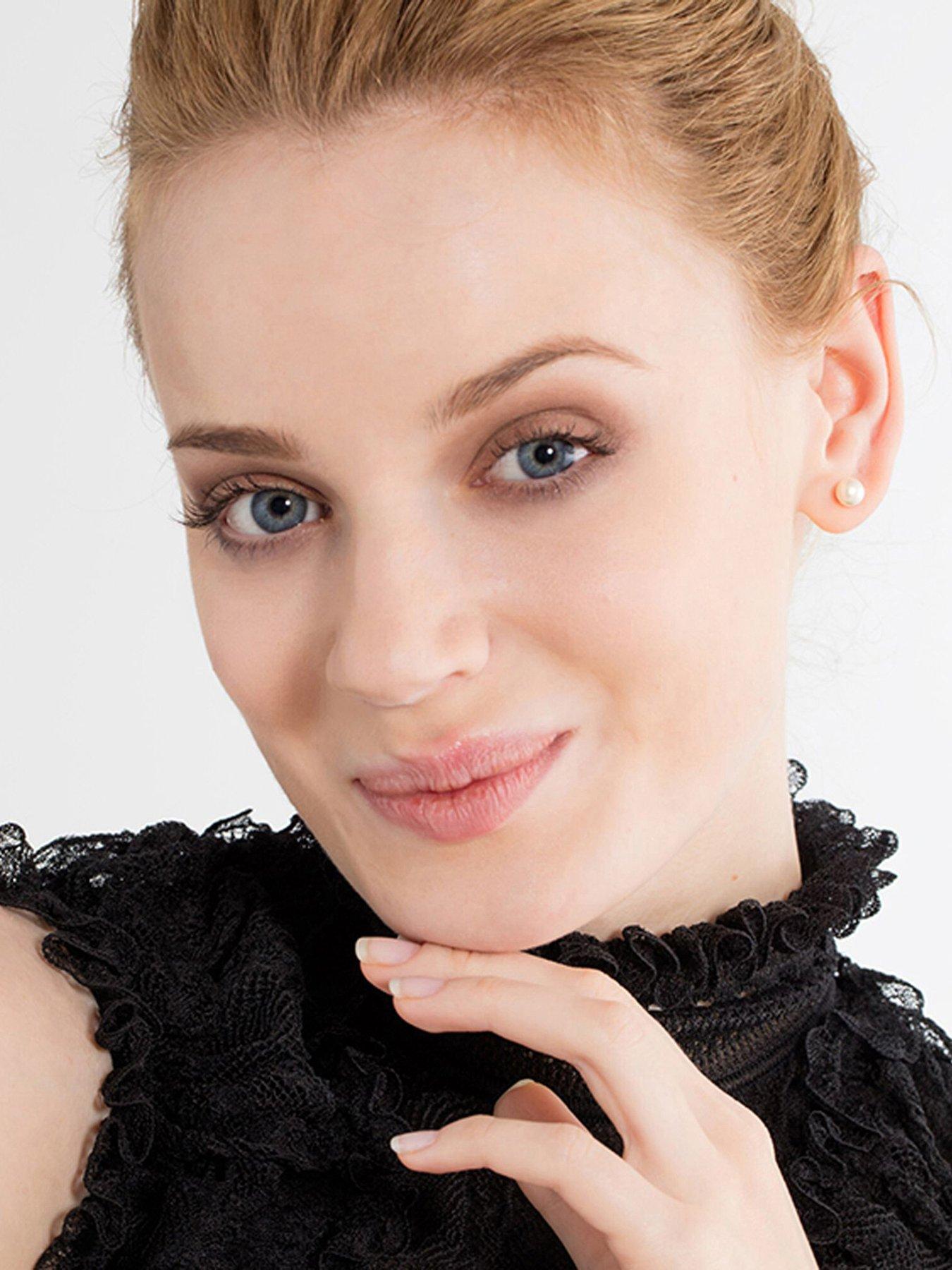Image 2 of 3 of Thomas Sabo Pearl Ear Studs