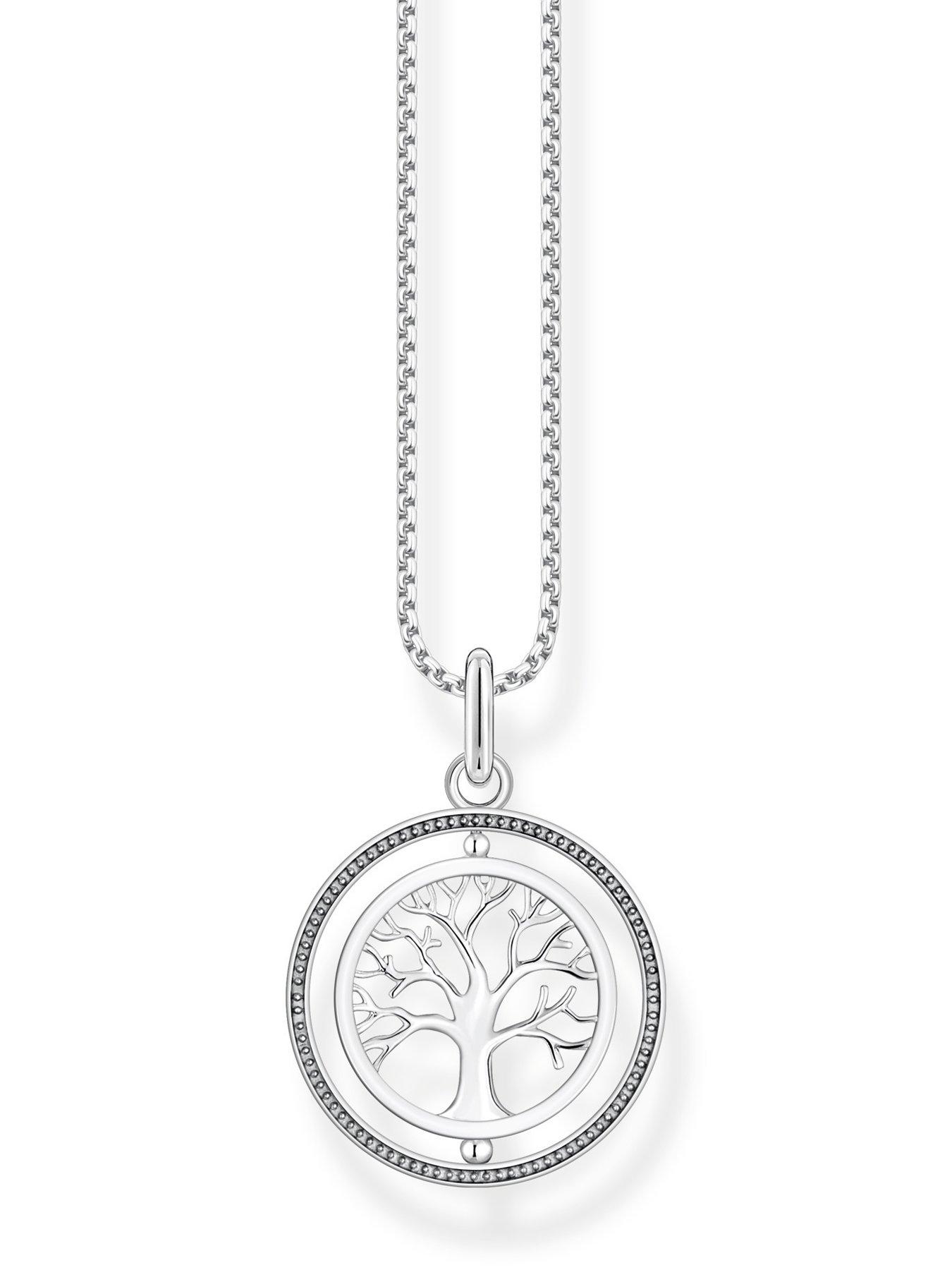 Image 3 of 6 of Thomas Sabo Tree Of Love: Set With Rotating Pendant And Chain