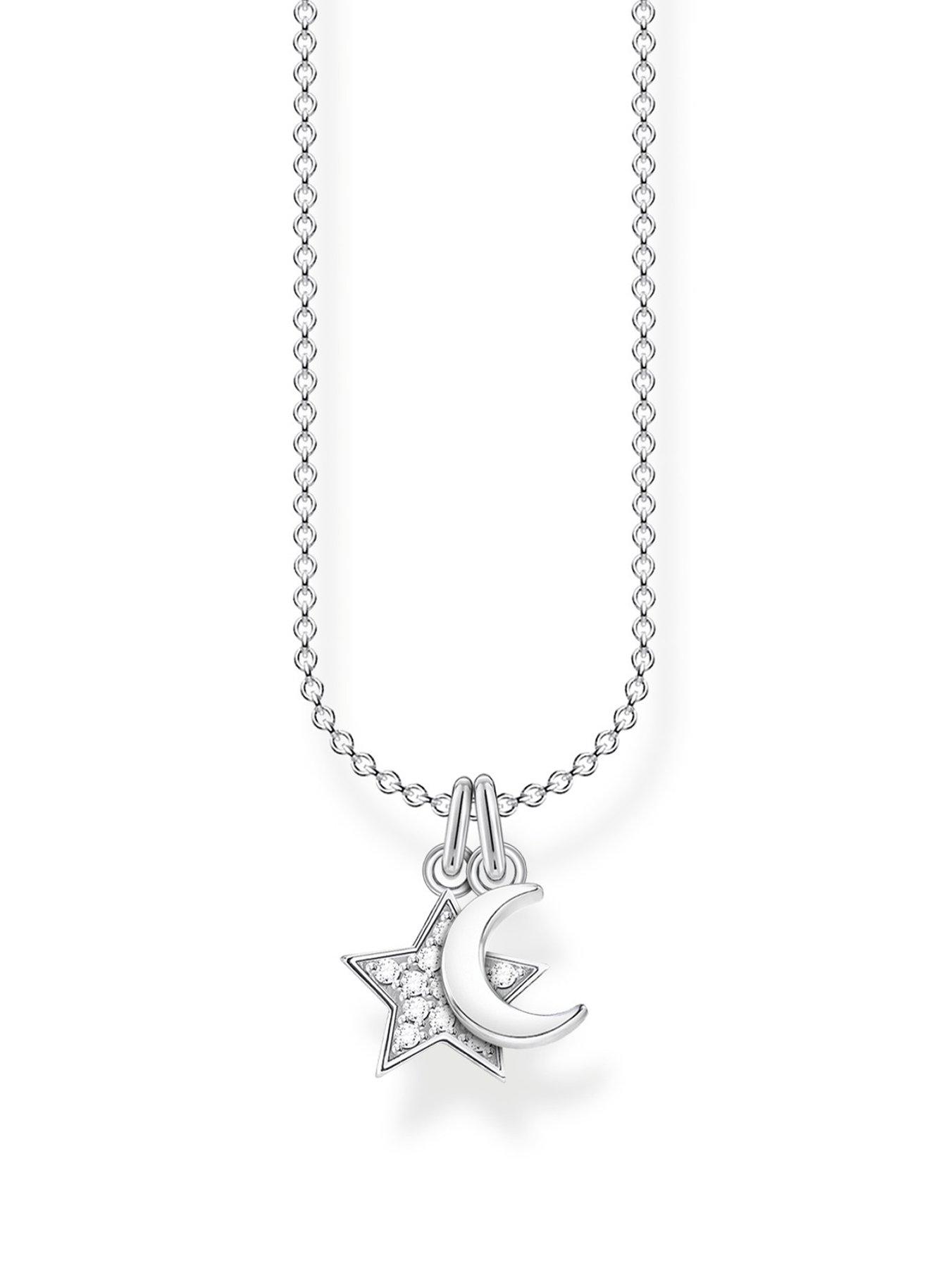 Product photograph of Thomas Sabo Star Necklace from very.co.uk